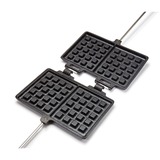 Petromax Waffle Iron wf-iron-s bakvorm Zwart/houtkleur