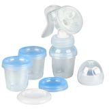 Philips Avent Handkolf met 3 bewaarbekers SCF330/13 borstkolf Wit/blauw