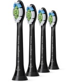 Philips Sonicare W2 Optimal White HX6064/11 opzetborstel Zwart, 4 stuks