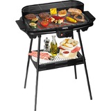 Princess BBQ met windscherm barbecue Zwart, 112247