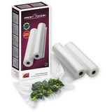 ProfiCook Vacuümfilmrollen 28 cm x 6 m vacuümfolie Transparant, 2 stuks