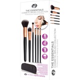 Rio BRCE Essential cosmetic brush collection kwasten Zwart, 6 stuks