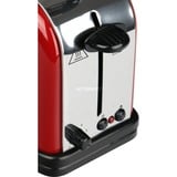 Russell Hobbs Colours Plus+ Flame Red Long Slot Broodrooster 21391-56 Rood/roestvrij staal