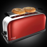 Russell Hobbs Colours Plus+ Flame Red Long Slot Broodrooster 21391-56 Rood/roestvrij staal