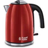 Russell Hobbs Colours Plus+ Flame Red Waterkoker 20412-70 Rood/roestvrij staal, 1,7 l