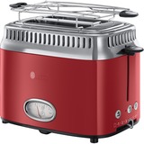 Russell Hobbs Retro Ribbon Red Broodrooster 21680-56 Rood/roestvrij staal