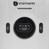 Smartwares DIC-22132 Video intercom systeem voor 3 appartementen deurintercom Wit/aluminium