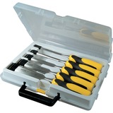Stanley Stan Stechbeitel-Set Dynagrip 5tlg. steekbeitel Geel/zwart