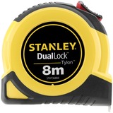Stanley Tylon Dual Lock Rolbandmaat 8m - 25mm meetlint Geel/zwart, STHT36804-0