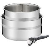 Tefal Jamie Oliver INGENIO L95693 pannenset Roestvrij staal, 3-Delig