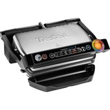 Tefal OptiGrill Smart GC730D contactgrill Zwart/zilver