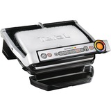 Tefal OptiGrill+ GC712D contactgrill Zilver/zwart