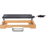 Tristar Bamboo Grill XL elektrische barbecue bruin/zwart