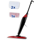 Vileda Steam XXL + Power Pad stoomreiniger Zwart/rood