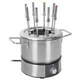 WMF Lono  fondue Roestvrij staal/zwart, 1,5 l