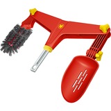 WOLF-Garten Dakgootreiniger GC-M gehoekte bezem Rood/geel