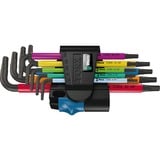 Inbussleutelset TORX 967/9 TX Multicolour HF 1