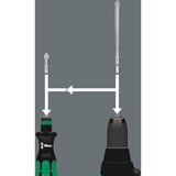 Wera Kraftform Kompakt 40 bitset Zwart/groen, 7-delig