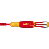 Wiha Schroevendraaier met bitmagazijn LiftUp electric Rood/geel