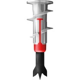 fischer DUOBLADE LD plug Lichtgrijs/rood