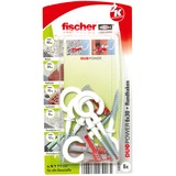 fischer DUOPOWER 6x30 RH N K 6 plug Lichtgrijs/rood