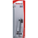 fischer Doorsteekanker FAZ II 12/10 K (2) plug Zilver