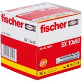 fischer Expansieplug SX 10X50 Lichtgrijs