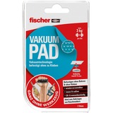 fischer GOW Vacuüm pad, rond Houder blauw, 2 stuks