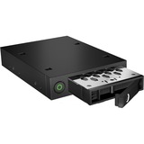 ICY BOX IB-2212SSK Inbouwframe voor 1x 2,5" SATA/SAS wisselframe Zwart