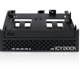 Icy Dock FLEX-FIT Quinto MB344SPO inbouwframe Zwart