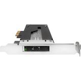 Icy Dock MB840M2P-B inbouwframe Zwart/zilver, M.2 NVMe SSD naar PCIe 3.0 x4 verwisselbaar SSD Mobile Rack 