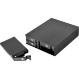 SilverStone FS204 wisselframe Zwart