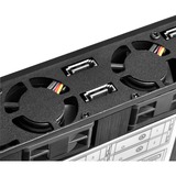 SilverStone FS204 wisselframe Zwart