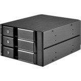 SilverStone FS303 wisselframe Zwart