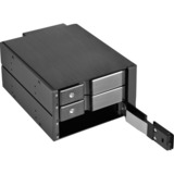 SilverStone FS303 wisselframe Zwart