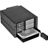 SilverStone FS303 wisselframe Zwart