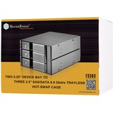 SilverStone FS303 wisselframe Zwart