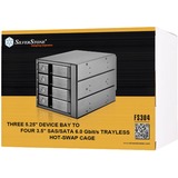 SilverStone FS304 wisselframe Zwart