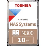 Toshiba N300, 10 TB harde schijf SATA/600, 24/7, HDWG11AEZSTA, Retail