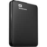 WD Elements Portable 1 TB externe harde schijf Zwart, WDBUZG0010BBK-WESN, Micro-USB-B 3.2 (5 Gbit/s)