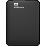 WD Elements Portable 1 TB externe harde schijf Zwart, WDBUZG0010BBK-WESN, Micro-USB-B 3.2 (5 Gbit/s)