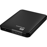 WD Elements Portable, 1 TB externe harde schijf Zwart, WDBUZG0010BBK-WESN, Micro-USB-B 3.2 (5 Gbit/s)