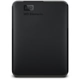 WD Elements Portable, 5 TB externe harde schijf Zwart, WDBU6Y0050BBK-WESN, Micro-USB-B 3.2 (5 Gbit/s)