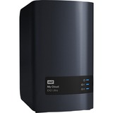 WD My Cloud EX2 Ultra, 12 TB nas Zwart, WDBVBZ0120JCH, USB 3.0