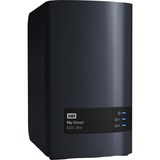 WD My Cloud EX2 Ultra, 16 TB nas Zwart, WDBVBZ0160JCH, USB 3.0