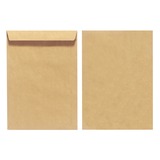 Herlitz Briefomslag C4 verzendenvelop bruin, Zonder venster, 22,9x32,4cm, 10 stuks