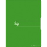 Herlitz Showalbum A4 ordner Groen, 20 plastic hoezen
