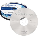 MediaRange BD-R 50 GB blu-ray media 6x, 10 stuks, Retail
