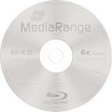 MediaRange BD-R 50 GB blu-ray media 6x, 10 stuks, Retail