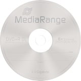 MediaRange DVD+R DL 8,5 GB blanco dvd's 8x, 5 stuks